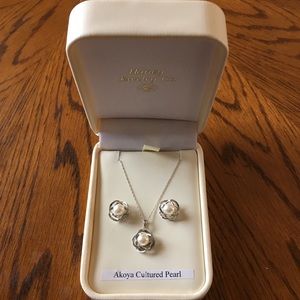 14k White Gold set